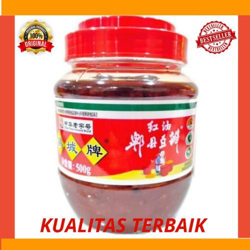 

New Pixian broad bean chili paste sauce 500g asli sichuan doubanjiang oil