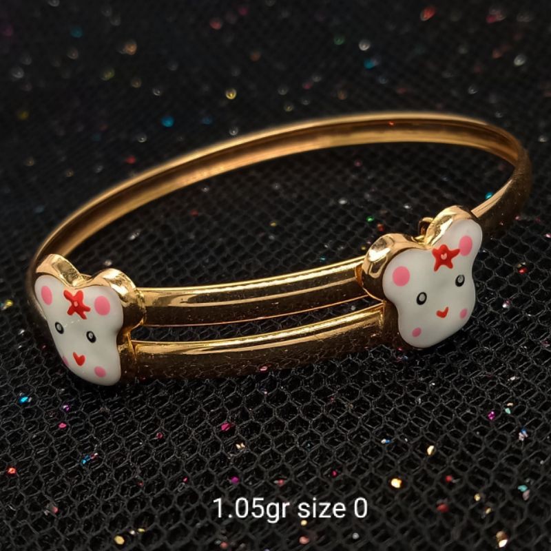 Gelang Anak 1.05gr Kadar 750 - 2477