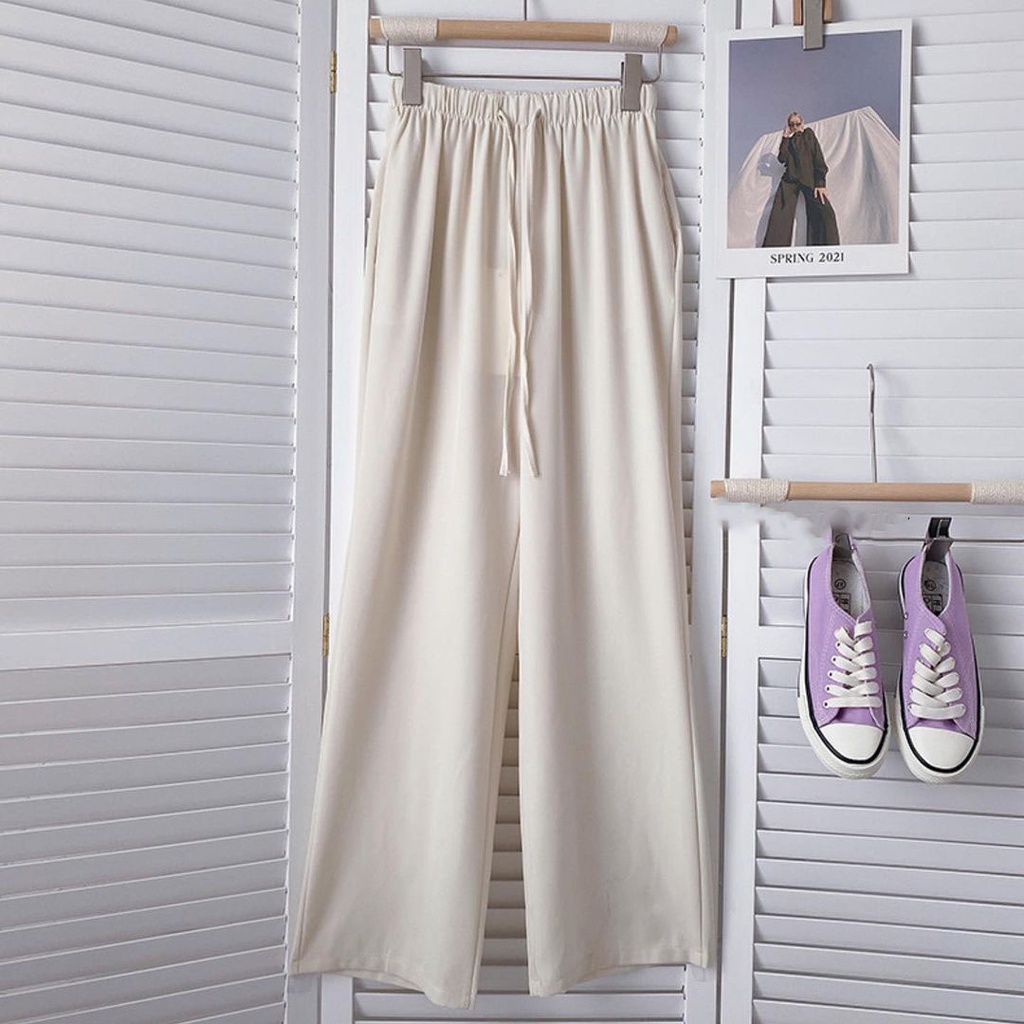 HABIL PANTS UNIQLO - CELANA KULOT WANITA - CELANA UNIQLO - KULOT UNIQLO - CELANA LINEN - CELANA KOREA - CELANA BAHAN - KOREAN STYLE