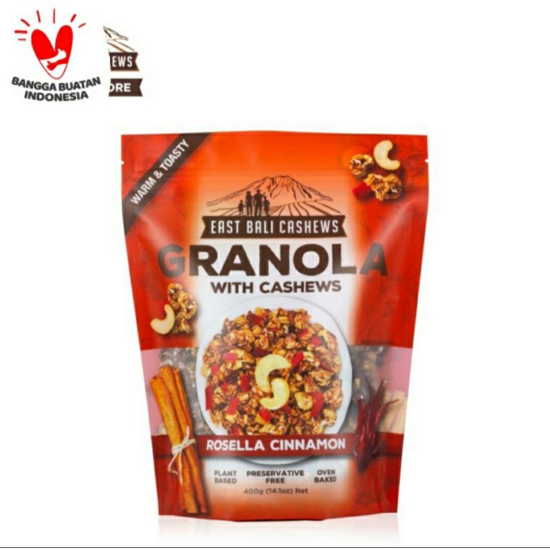 

Granola Rosella Cinnamon 400 gram