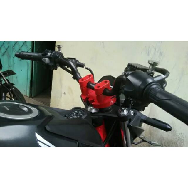 Raiser peninggi stang cb150r old dan new