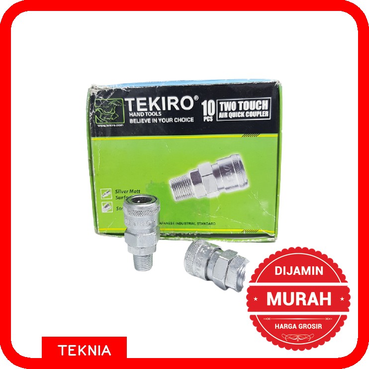 Tekiro Coupler 20 SM - Sambungan Selang Kompresor /Air Kopler 20 SM