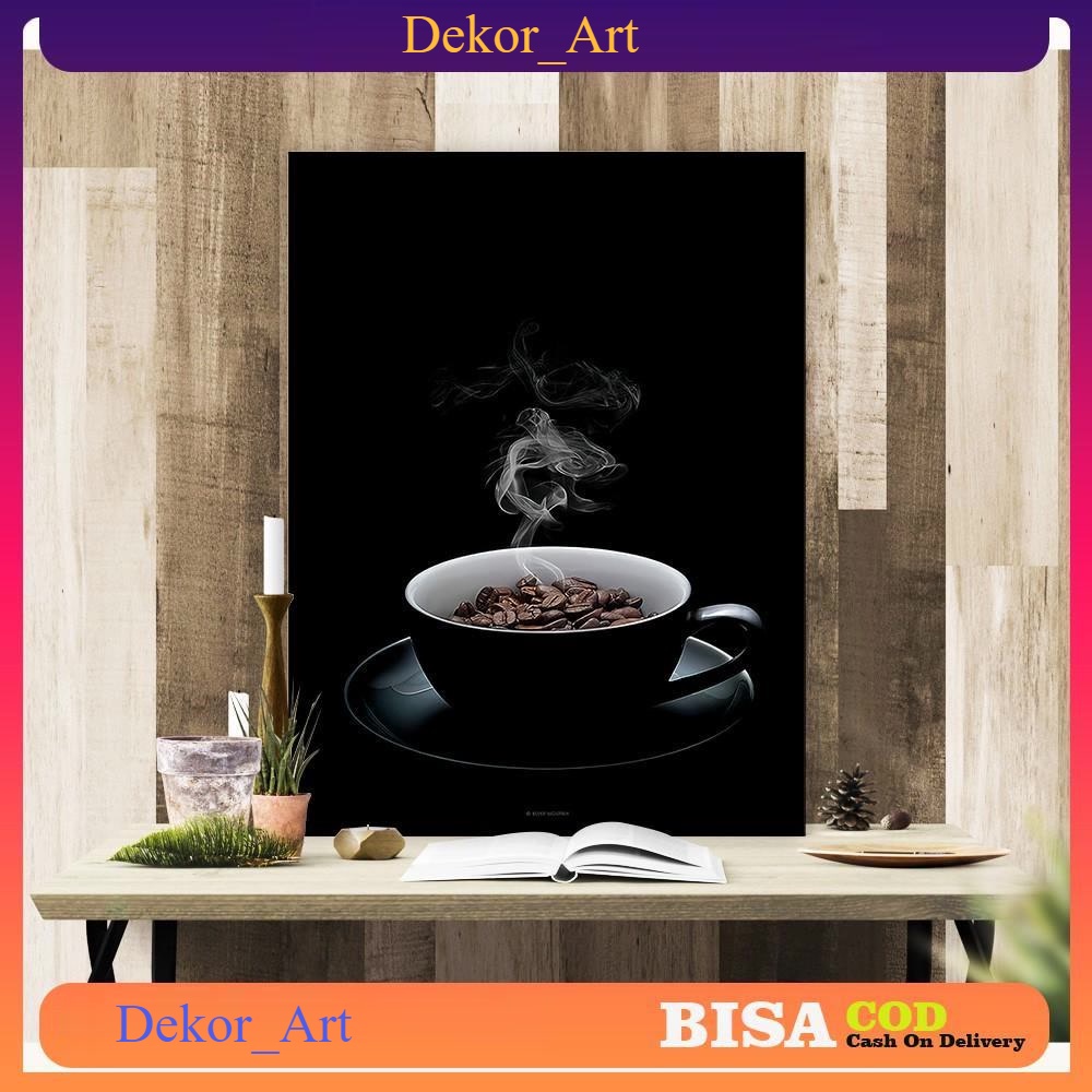 Dekor_Art07.id - HIASAN DINDING GAMBAR KOPI KEREN