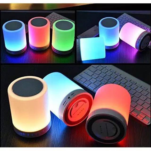 Speaker Bluetooth M9 Portable Smart Touch Lamp Lampu Tidur Aesthetic