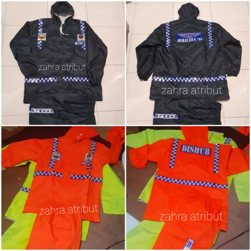 Jas Hujan Dishub,Jas Hujan Setelan Full Logo
