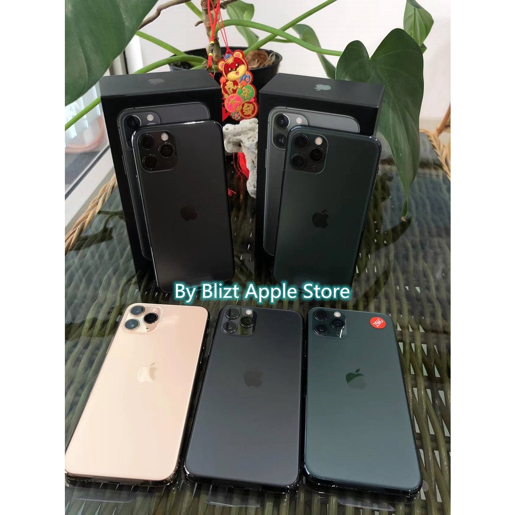 iPhone 11Pro 256GB All Sim  Silent original Second Mulus100% Like New 3utools All Green (Garansi 1 Bulan )