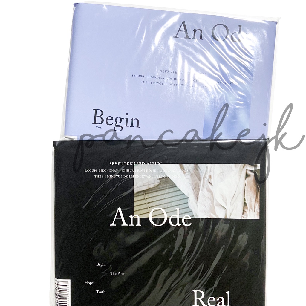[ READY‼️ SEALED  ] seventeen an ode album [ real begin hope ]