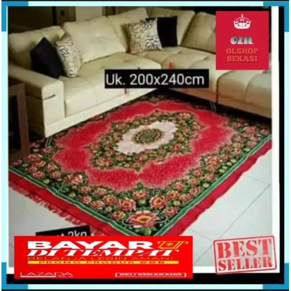 Grosir Karpet Jaguar Permadani Lantai 2 x 3 m / Karpet Lantai / Karpet ukuran Besar