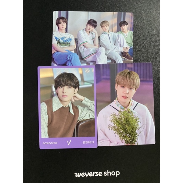 PHOTOCARD BTS V/mpc sowoozoo sharing/