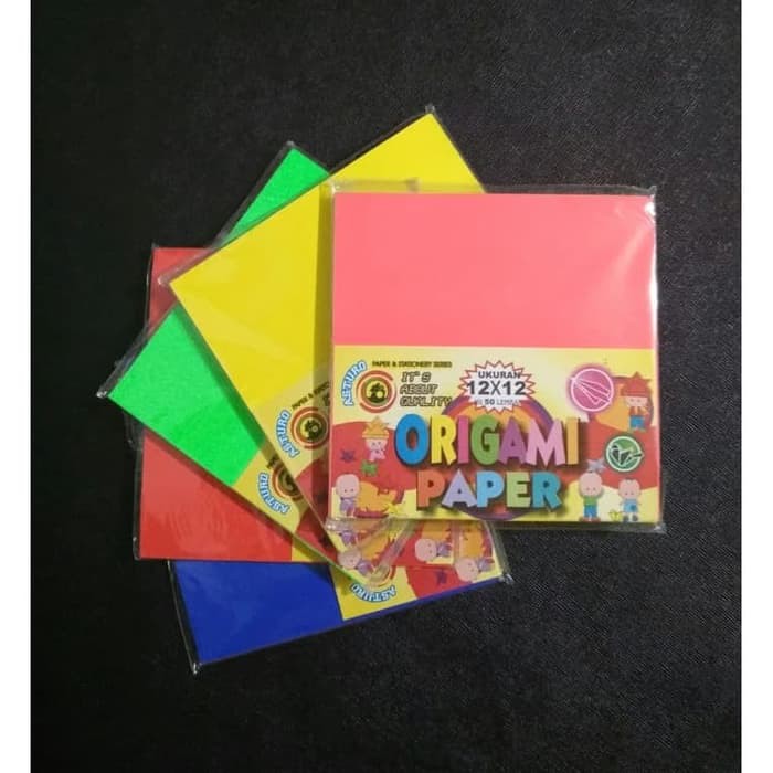 

Kertas Lipat / Origami Asturo 12x12 (10 pak)