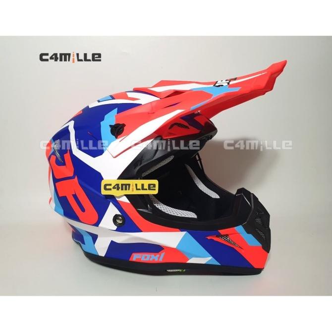 Helm Jpx Cross X29 Red Fluo Doff Trail Super Cross