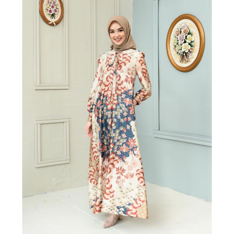 ❌❌FULLBOOKED❌❌ PUNYA ORANG❌❌Ava Dress Redwood XL WearingKlamby