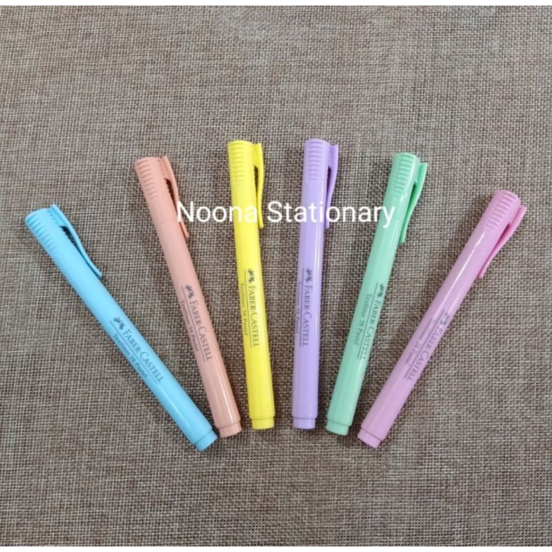 

Faber Castell Stabilo Pastel / New Faber Castell 365 Pastel / Faber Castell Texliner 38 Highlighter