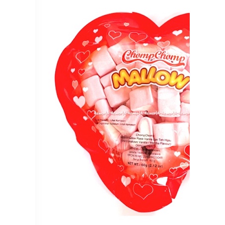 Chompchomp Mallow Love 60gr Marsmallow Bentuk Love Pink Chomp Chomp Chompchomps Chomp Chomps Marsh Mallow Marsmelow Bentuk Love Lope Mars Melo Pinky