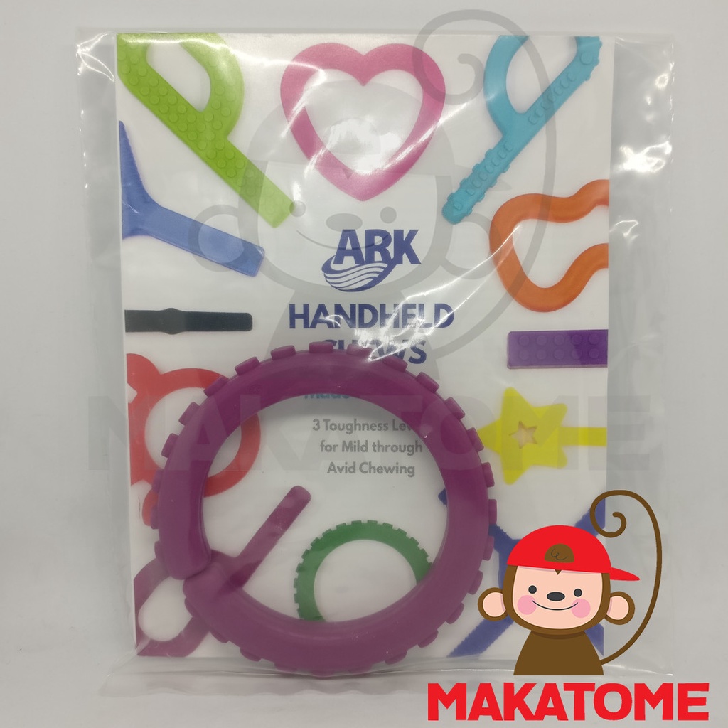 Ark'S Brick Bracelet Ark Grabber Gelang Textured Chew Magenta Ungu