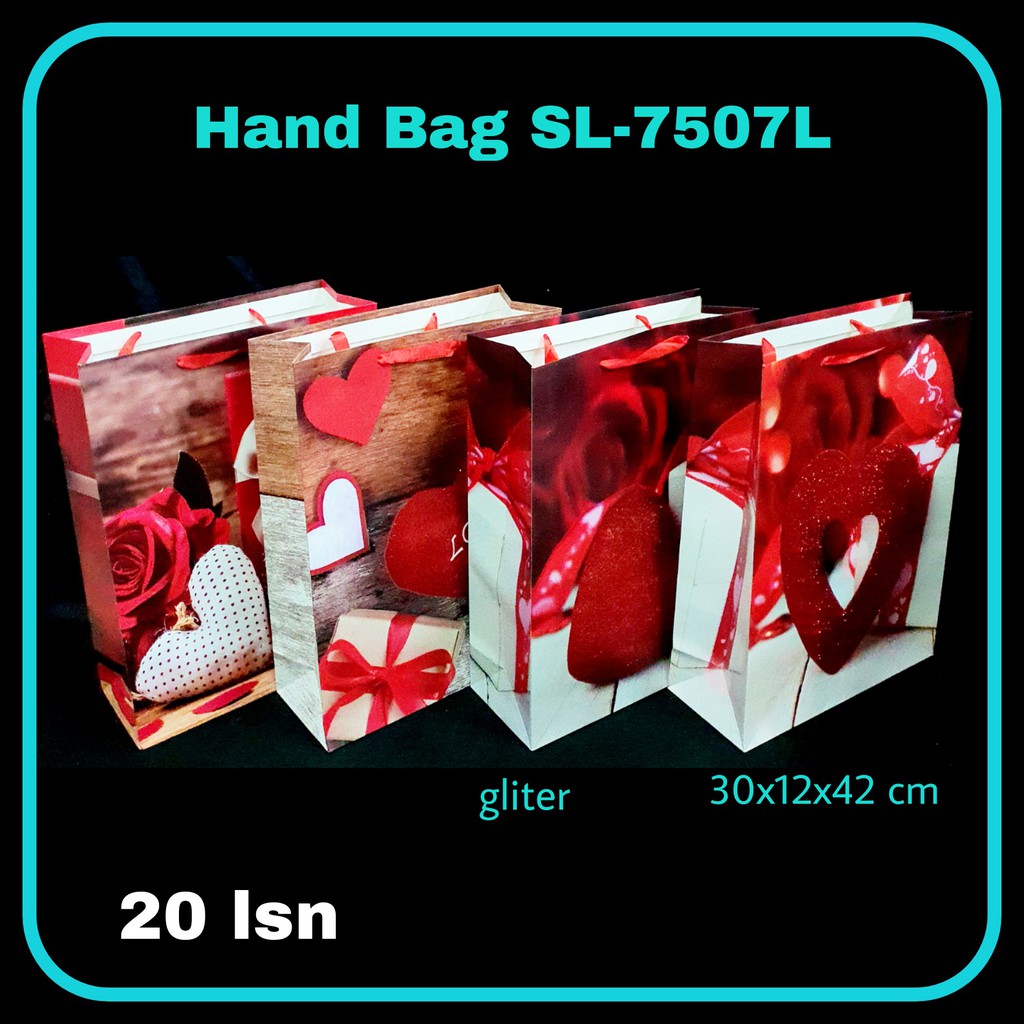 

ILP Hand Bag Kertas SL7507A / Goodie Bag / Tas Serbaguna / Tas Tenteng