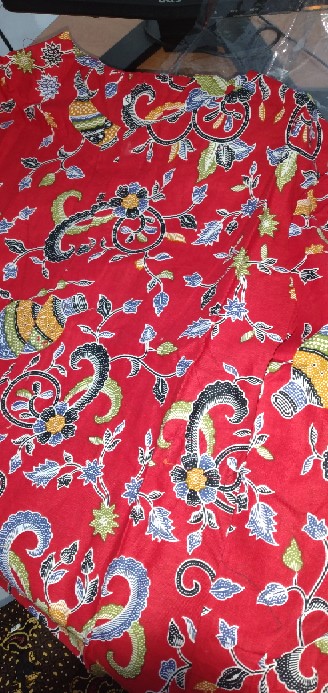 Atasan Batik Dolby Dolbi Dobby Doby Tenun Sutra Tulis Halus Katun Atbm Baron ,sarombit Atasan