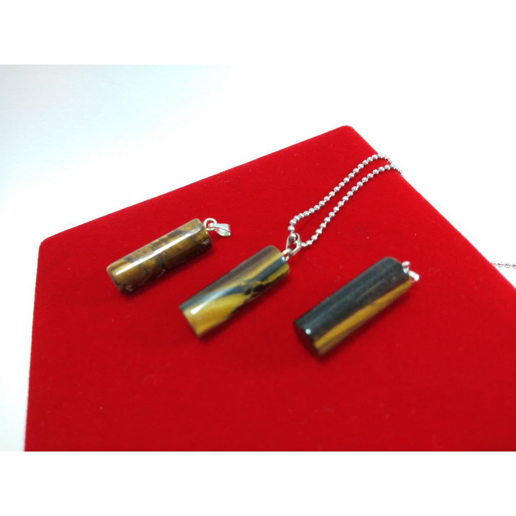 Kalung Liontin Batu Tiger eye