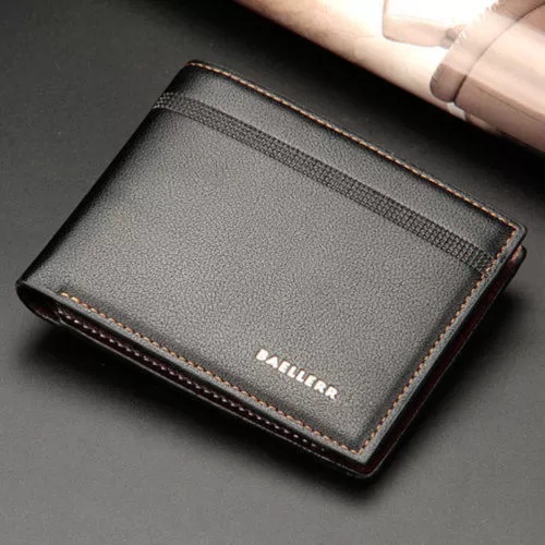 DOMPET KULIT LIPAT PRIA BS21 Dompet Kulit Petak Pria Wanita ACC