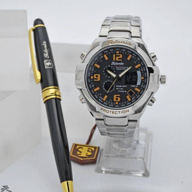 Jam Tangan Pria Tetonis Original T1009MS Garansi 1 Tahun