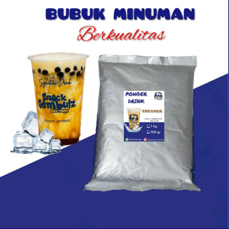 

Creamer/1000gr/Serbuk/Powder/Bubuk Minuman Kekinian