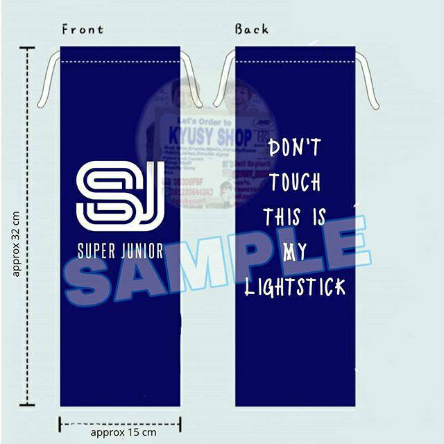 POUCH LIGHTSTICK SUPER JUNIOR
