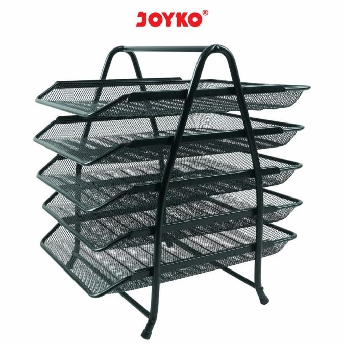 

^%^%^%^%] Document Letter Paper Tray Rak Besi 5 Tier Tingkat Susun Joyko DT-41