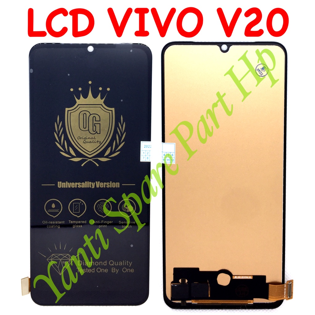 Lcd Touchscreen Vivo V20 Fullset Original New