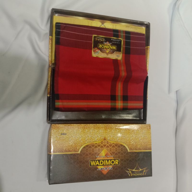 [ TERMURAH free tasbih cantik / peci rajut ] sarung tenun wadimor motif padang RANDOM~  SPESIAL FULL