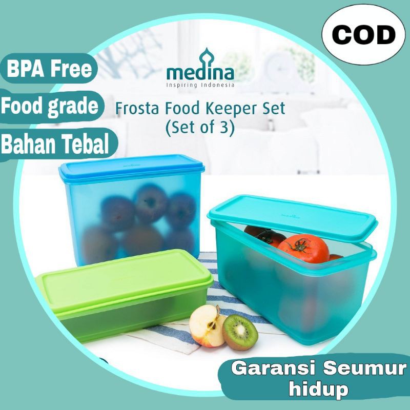 WADAH PLASTIK WADAH PENYIMPANAN WADAH MAKANAN KOTAK PENYIMPAN KULKAS
