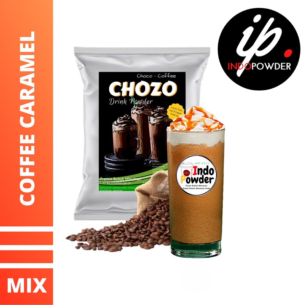 Bubuk Minuman COFFEE CARAMEL 1Kg - Bubuk COFFEE CARAMEL 1Kg - COFFEE CARAMEL Bubuk 1Kg