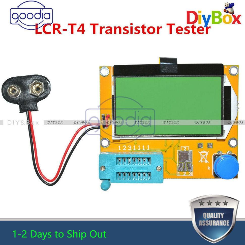 ((BISA COD)) Lcr-T4 Esr Meter Transistor Tester Diode Triode Kapasitansi Scr Induktansi M328 Untuk
