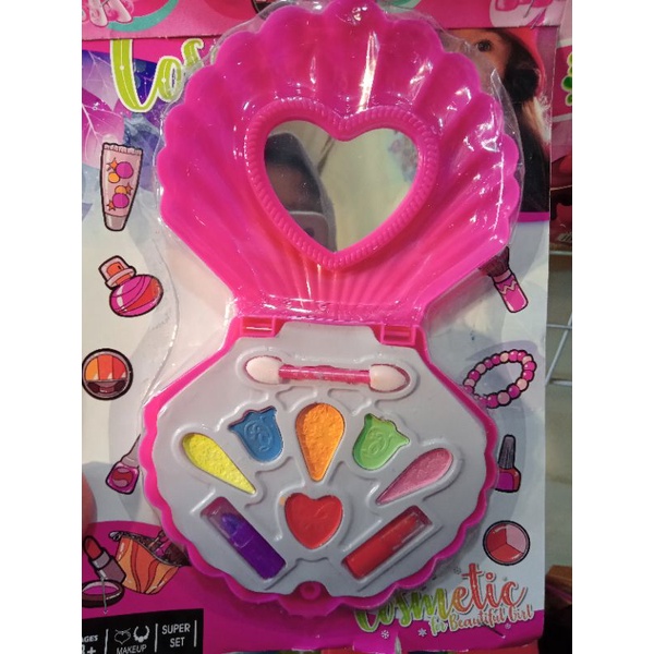 mainan Make up kerang/riasan wajah anak