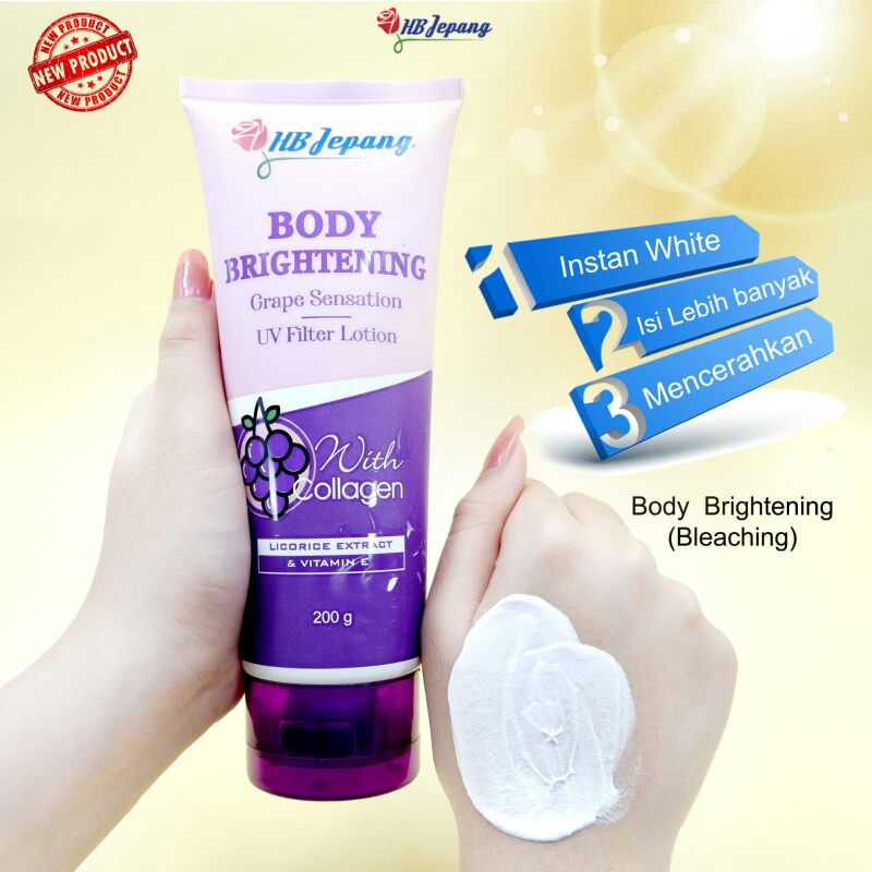 Hb Jepang BODY BRIGHTENING (Bleaching)