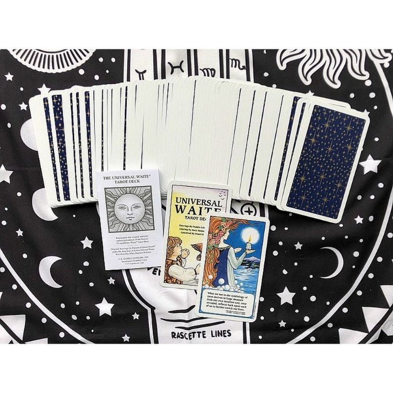 [JUMBO] Universal Waite Tarot Deck &quot;The Empress&quot; 78 Cards 7x12 cm Booklet English Guide