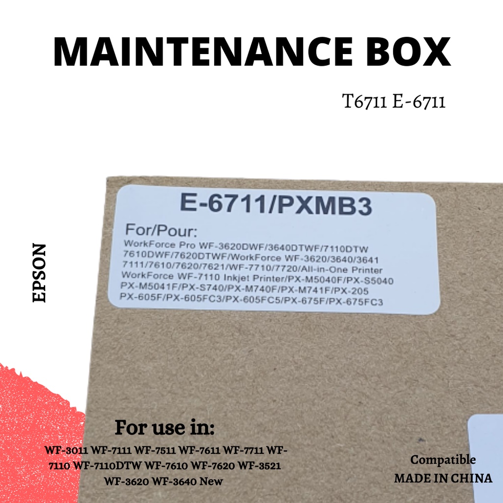 Maintenance Box T-7611 Epson WF 7711 WF7771