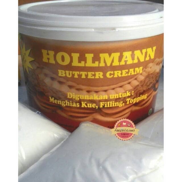 

Best Seller - Hollmann Butter Cream / Butter Cream Siap Pakai Merk Hollmann 100 Gram