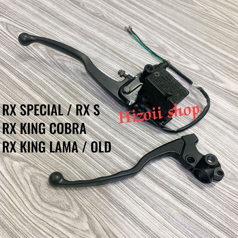 satu set master rem cakram kanan+handle kopling kiri RX special-rx RX S -rx king cobra