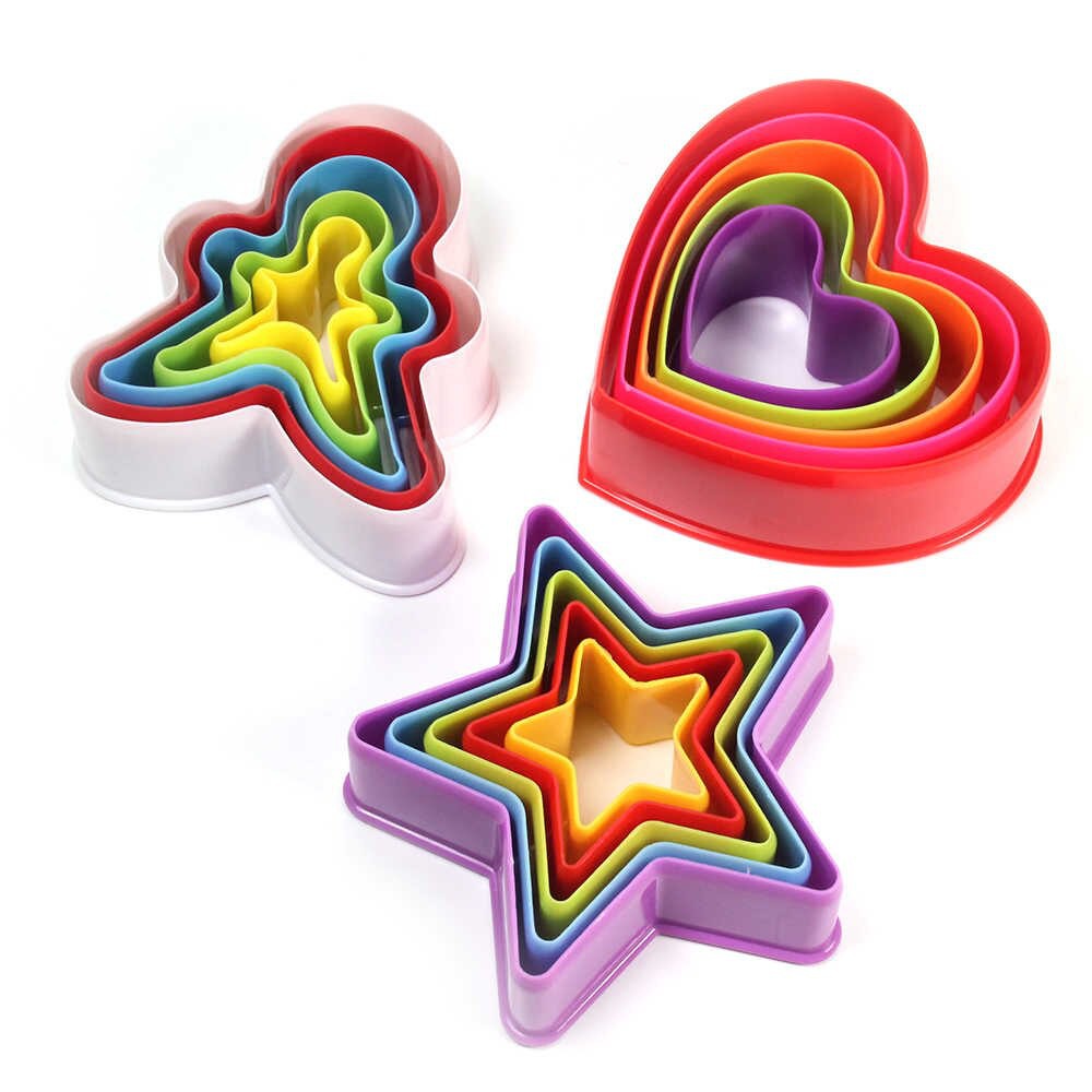 Cetakan Kue Kering Cookies Aneka Bentuk Fondant Makanan Kering Roti Biskuit Bento Tools Cookies Cutter Aneka Bentuk