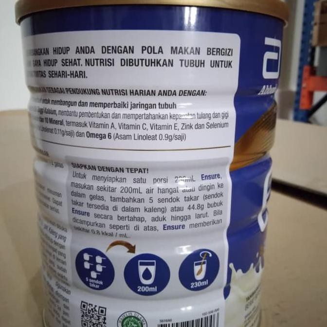 

Ensure GF Vanila 900Gr