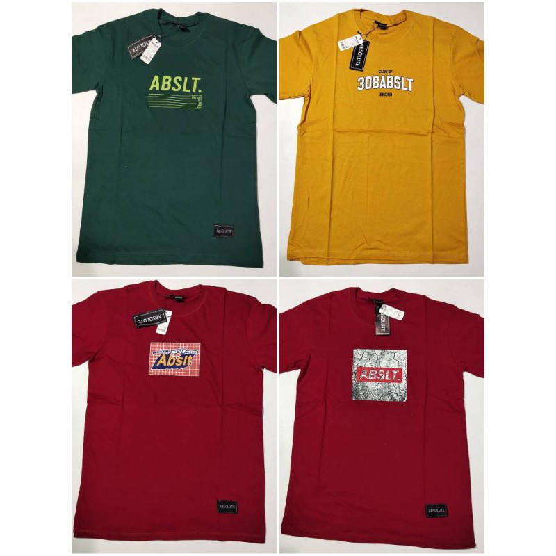Kaos Distro Absolute 308 soft cotton / pakaian murah Jogja