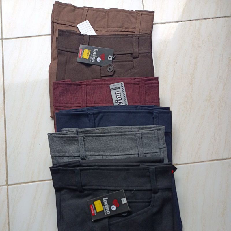 CELANA KERJA WANITA FORMAL SLIMFIT MODIS SIZE S-5L BIG SIZE JUMBO