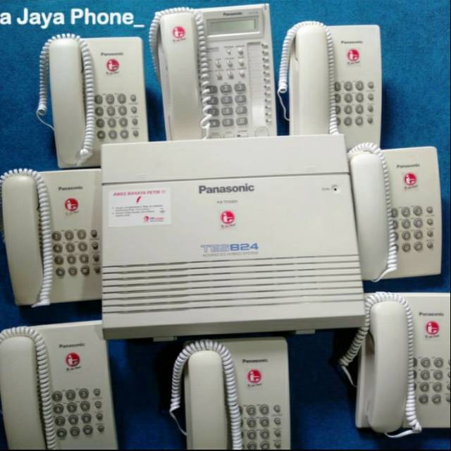 PABX PANASONIC KX-TES824ND/KX-TEM824ND 308 PAKET KOMPLIT SECOND SPESIAL