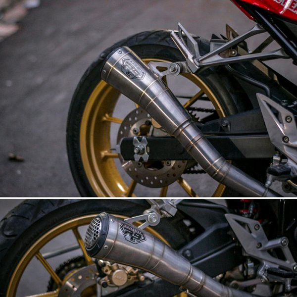 knalpot R9 CBR CB 150R GP SS R9 GPX-SS R9 PROLINER  AKRAPOVIC ARROW SCPROJECT GSX 150 NMAX CBR