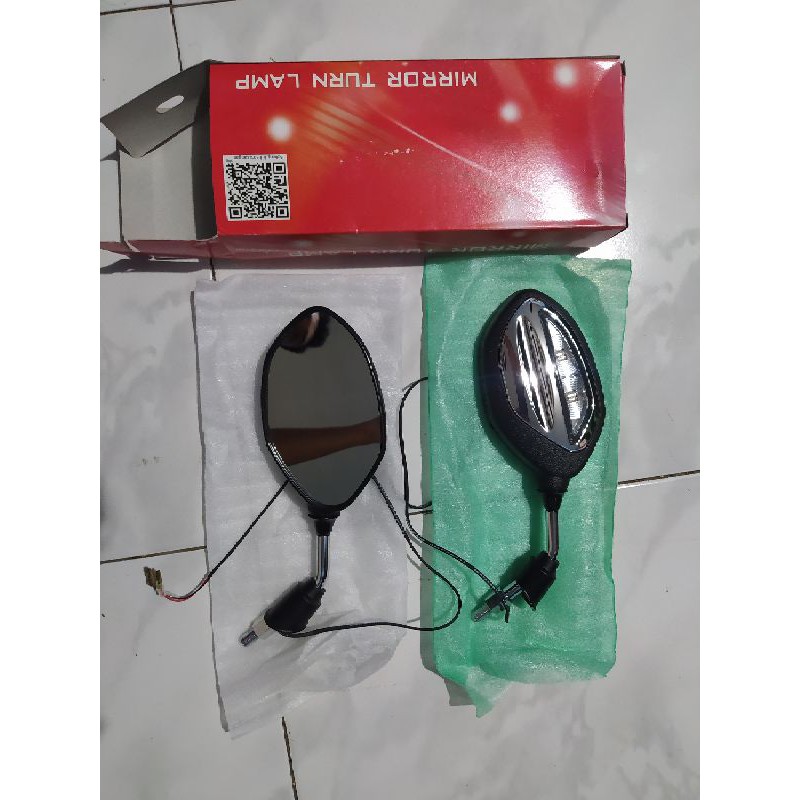 Spion lampu ORIGINAL bawaan motor beat sporty