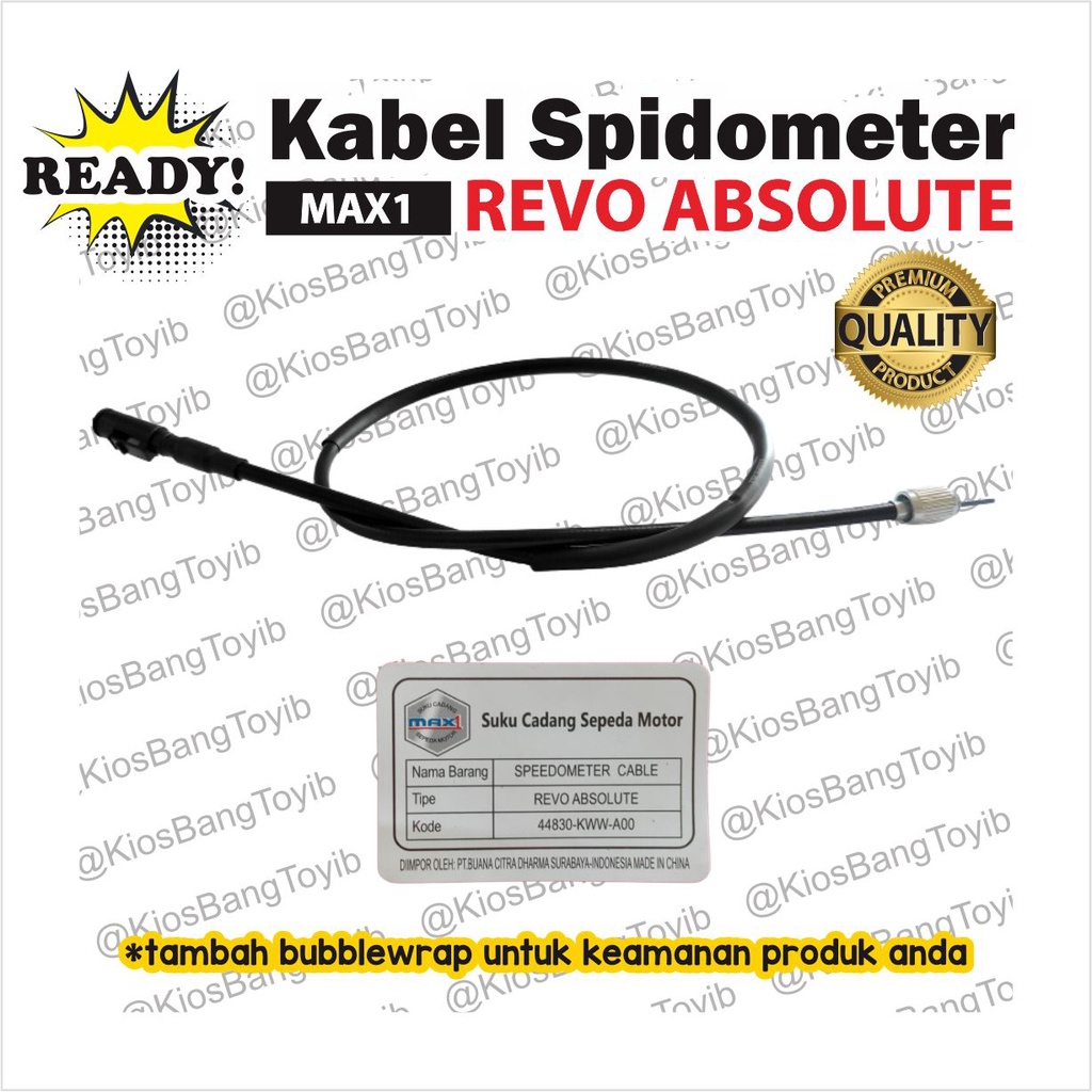 Kabel Kilometer KM Speedometer Spidometer REVO ABSOLUTE ABS (max1)