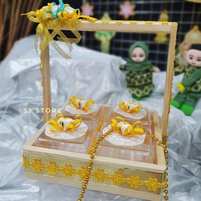 

Aksesoris hiasan box kue kering toples cantik hampers lebaran parcel