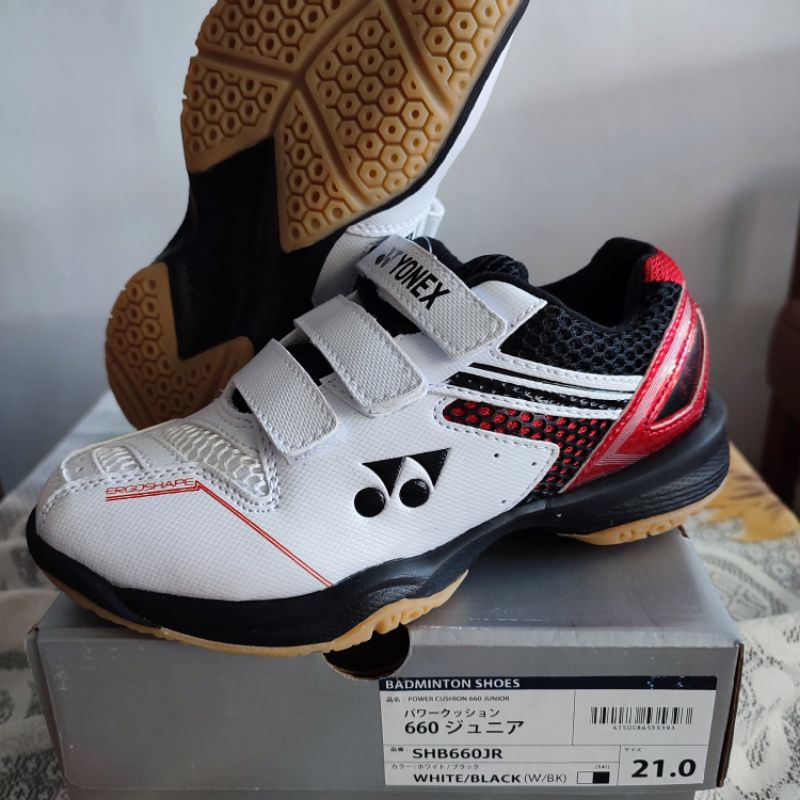 Sepatu Badminton Yonex SHB660 JR EX / SHB 660 POWER CUSHION 660 JUNIOR / ANAK