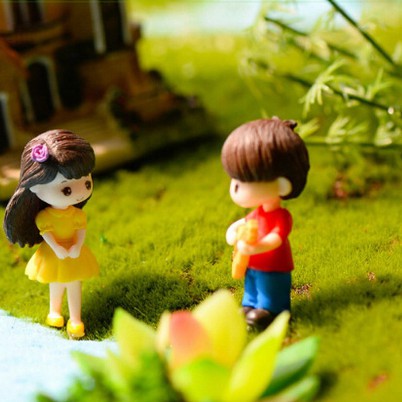 Miniature Lover Figures - Lovers Couple Figurines #12 (2pcs)