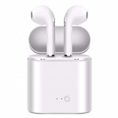 TWS HEADSET i7S i12S EARPHONE TWS BLUETOOTH WIRELESS 300 MAH